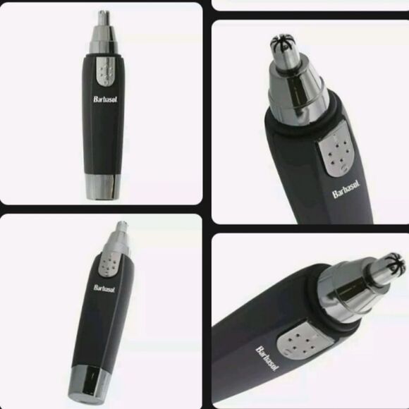 Barbasol Ear & Nose Trimmer w/ Stainless Steel Blades Battery Powered Portable - Picture 3 of 6